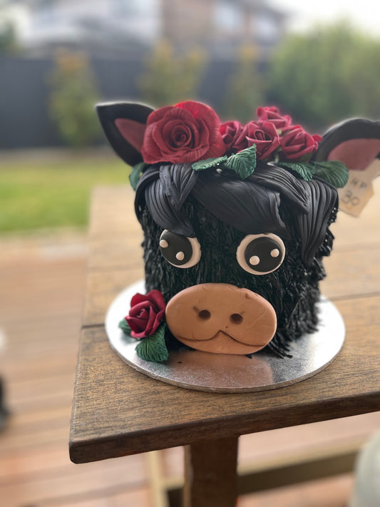 Highland Cow Cake