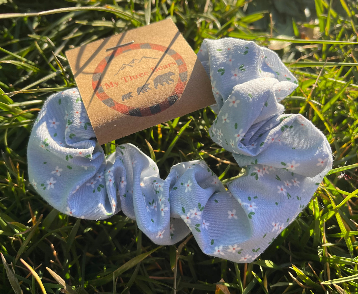 Country Floral Scrunchie