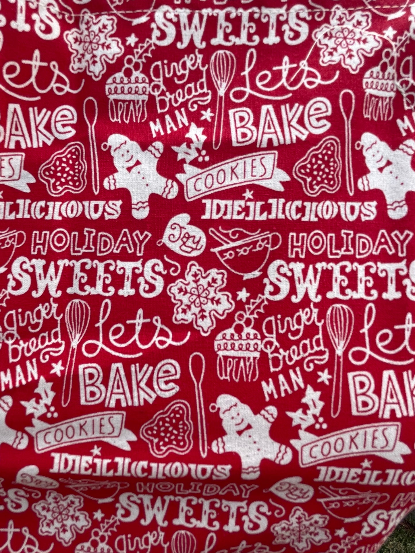 Christmas Apron - Lets Bake