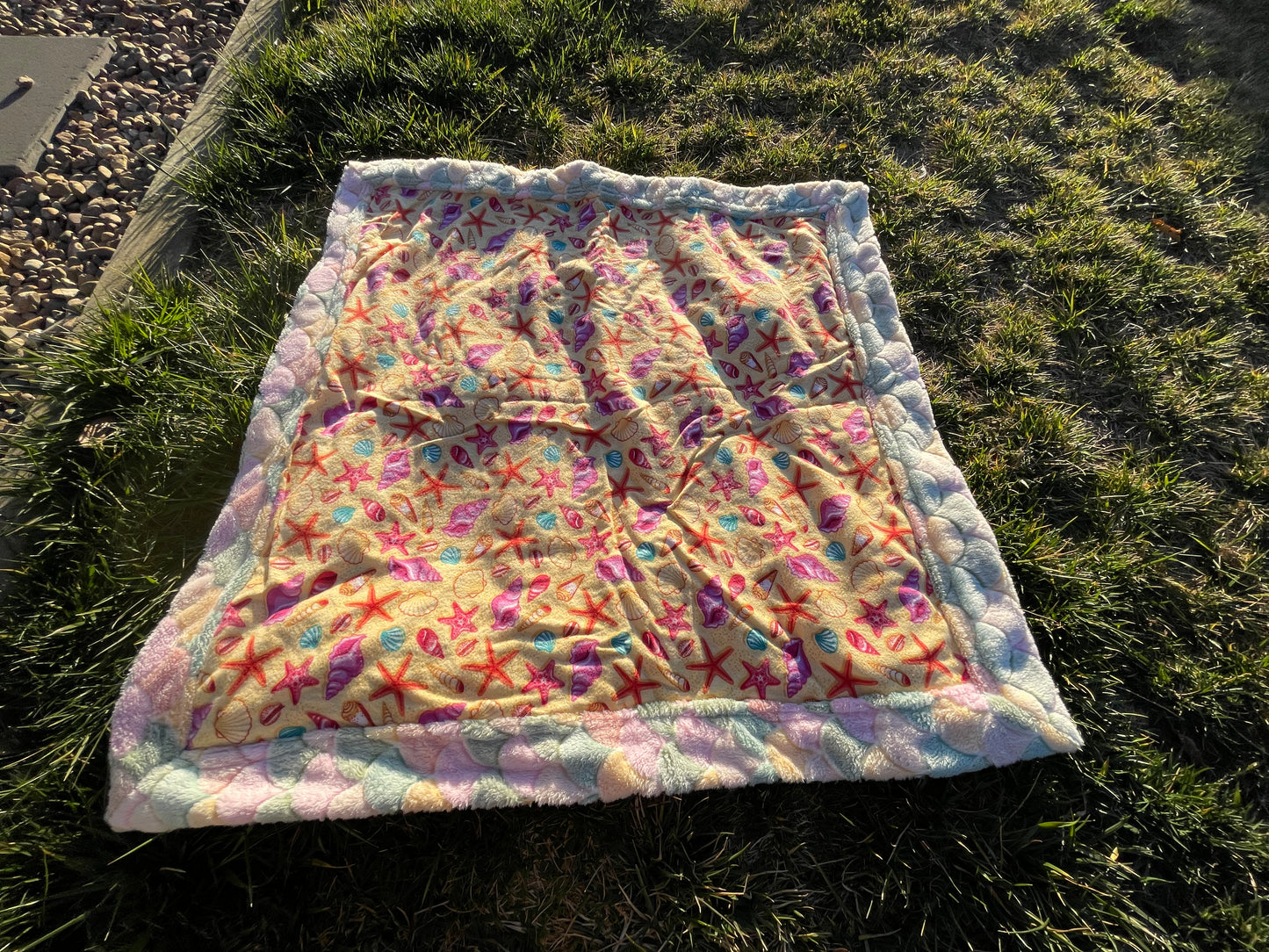 Seashell Baby Blanket