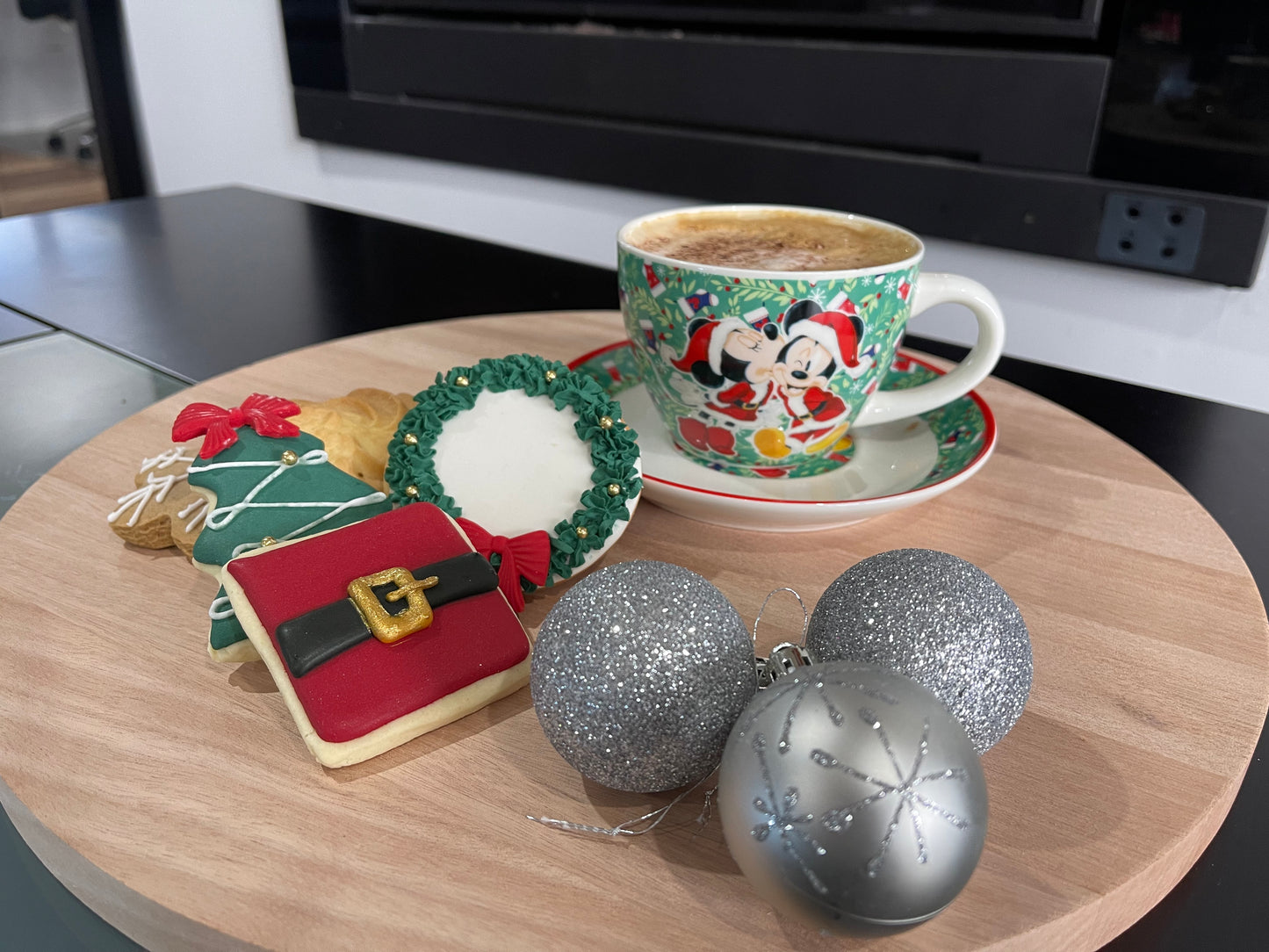 Decorated Christmas Biscuits