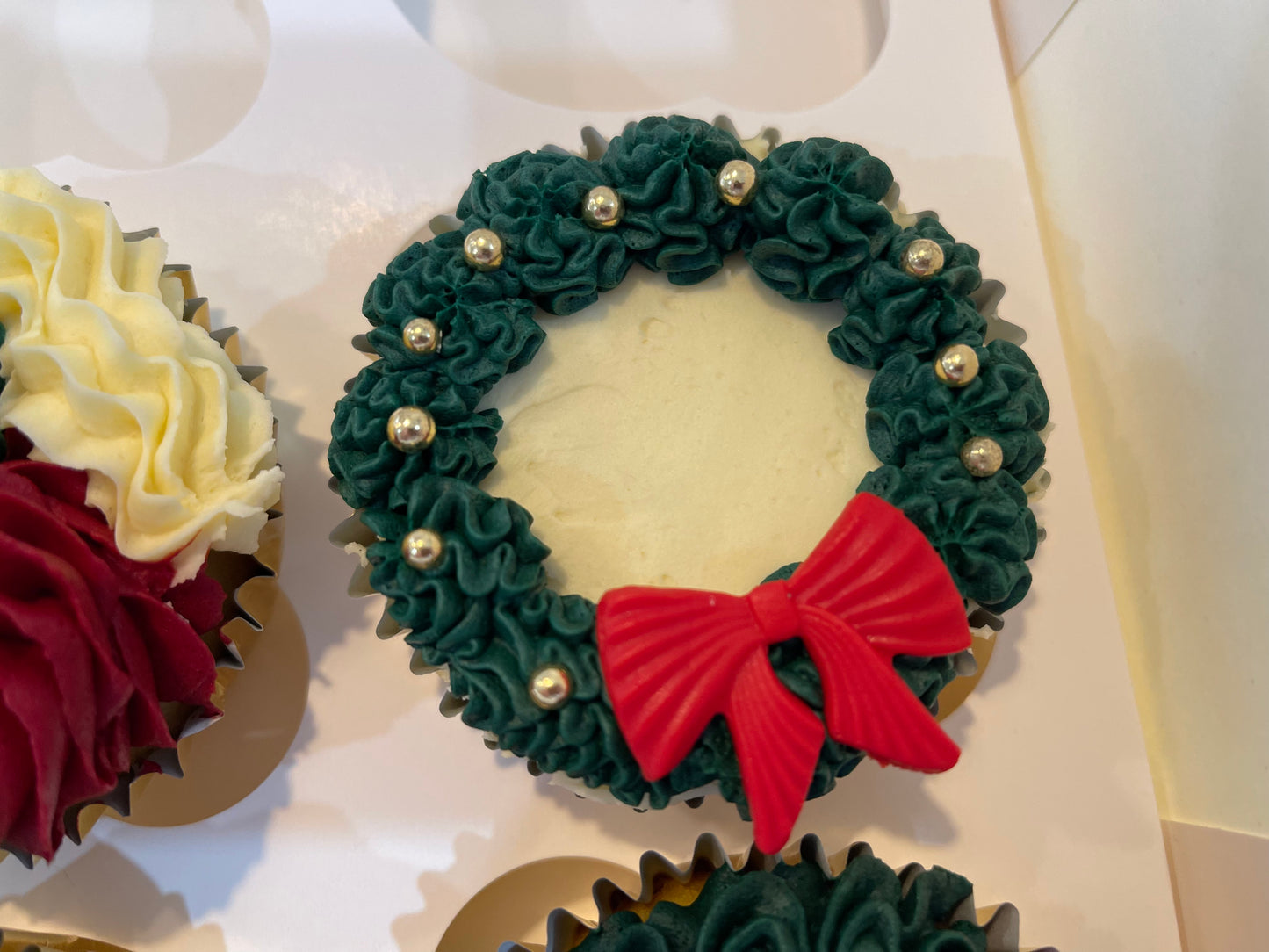 Very Fancy Christmas Cupcakes