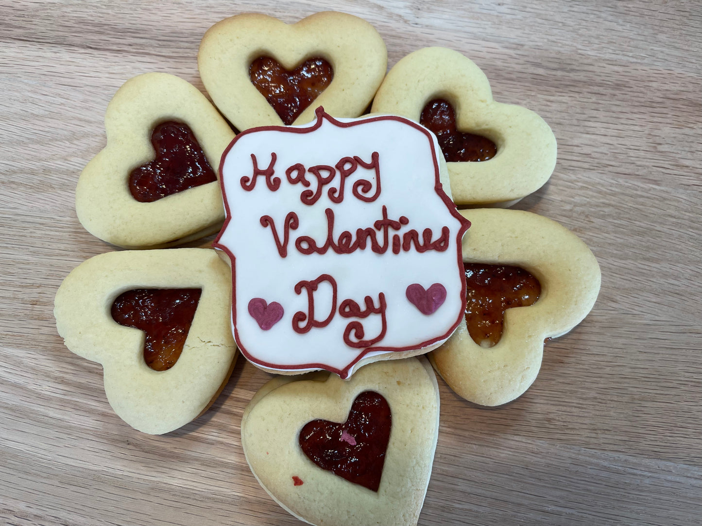 Jam cookies Happy Valentine’s Day