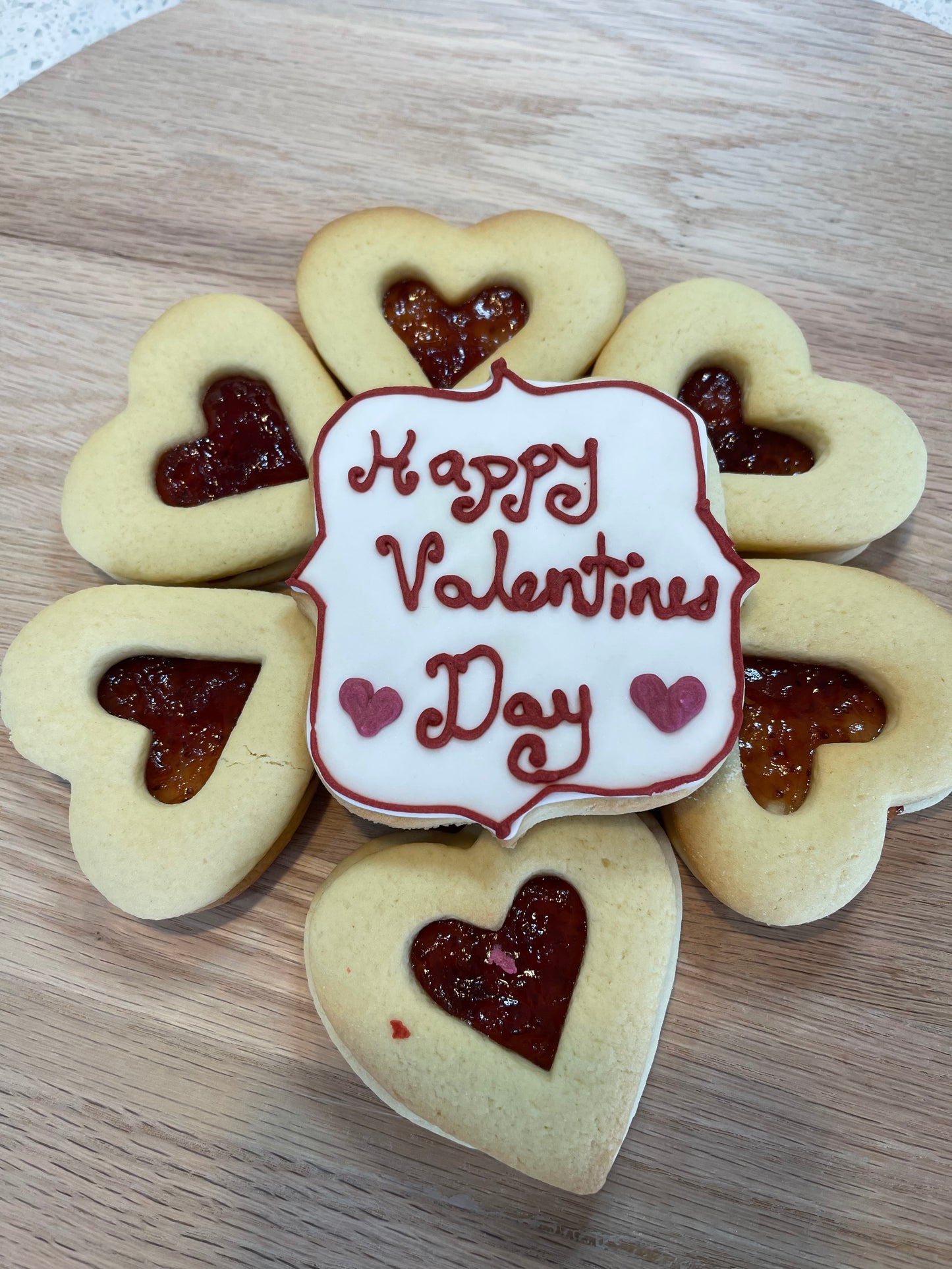 Jam cookies Happy Valentine’s Day