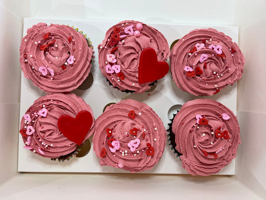 Valentine’s Day cupcakes